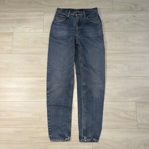 Edwin Jeans Mens 29x32 (27x31) Blue Denim Slim Retro Pants Distressed Faded